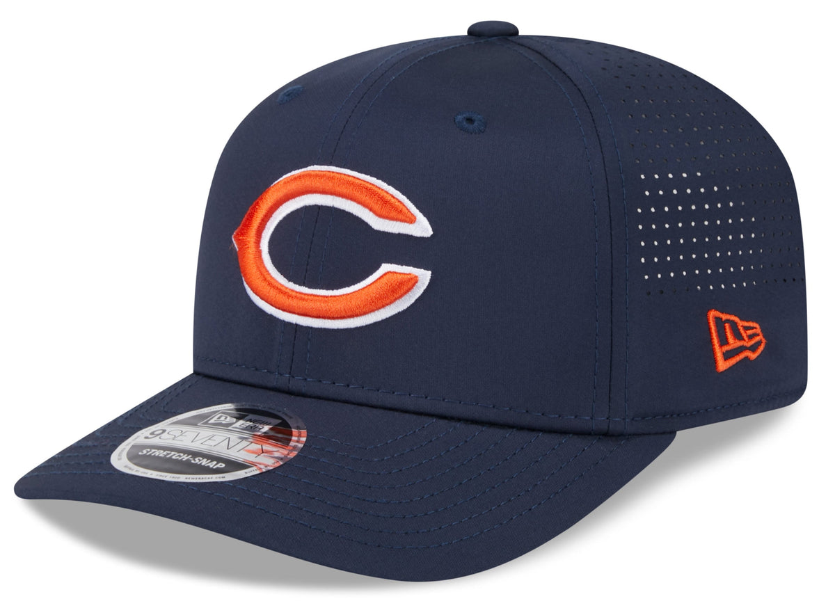 Chicago Bears New Era 9SEVENTY Navy Secondary Logo Performance Adjustable Cap product image 1, provided for visual reference