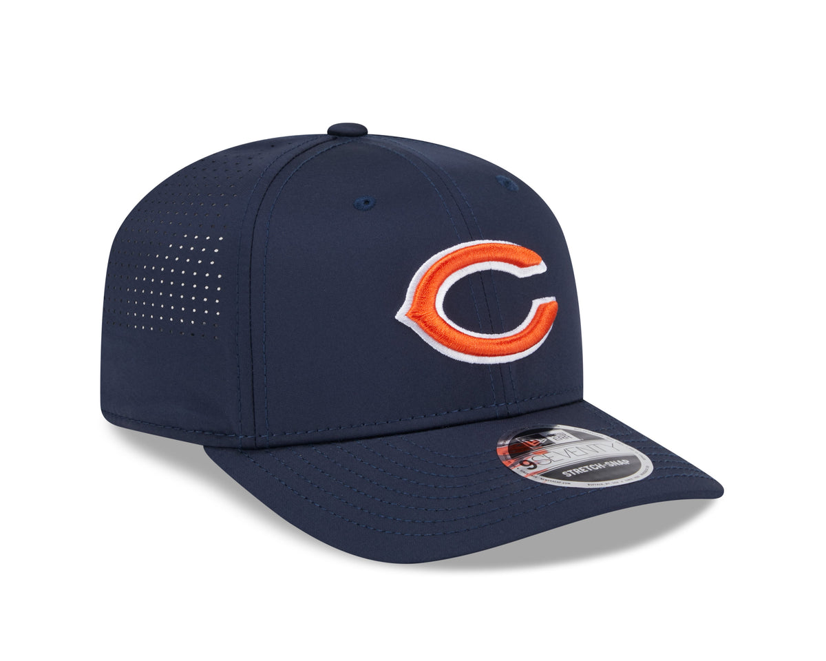 Chicago Bears New Era 9SEVENTY Navy Secondary Logo Performance Adjustable Cap product image 3, provided for visual reference