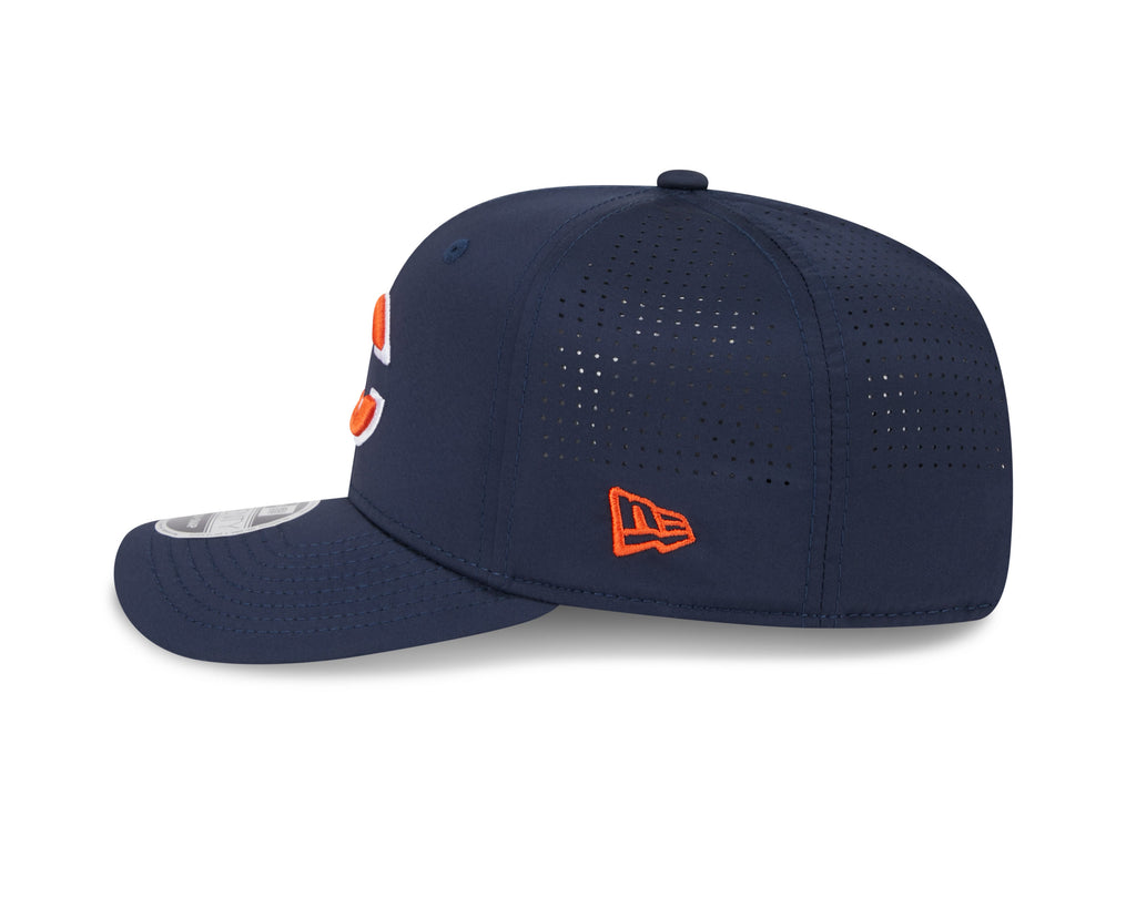 Chicago Bears New Era 9SEVENTY Navy Secondary Logo Performance Adjustable Cap product image 4, provided for visual reference