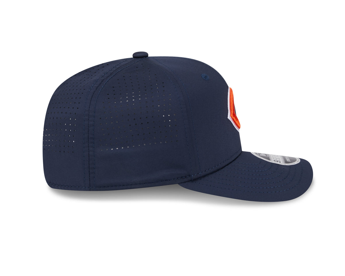Chicago Bears New Era 9SEVENTY Navy Secondary Logo Performance Adjustable Cap product image 5, provided for visual reference
