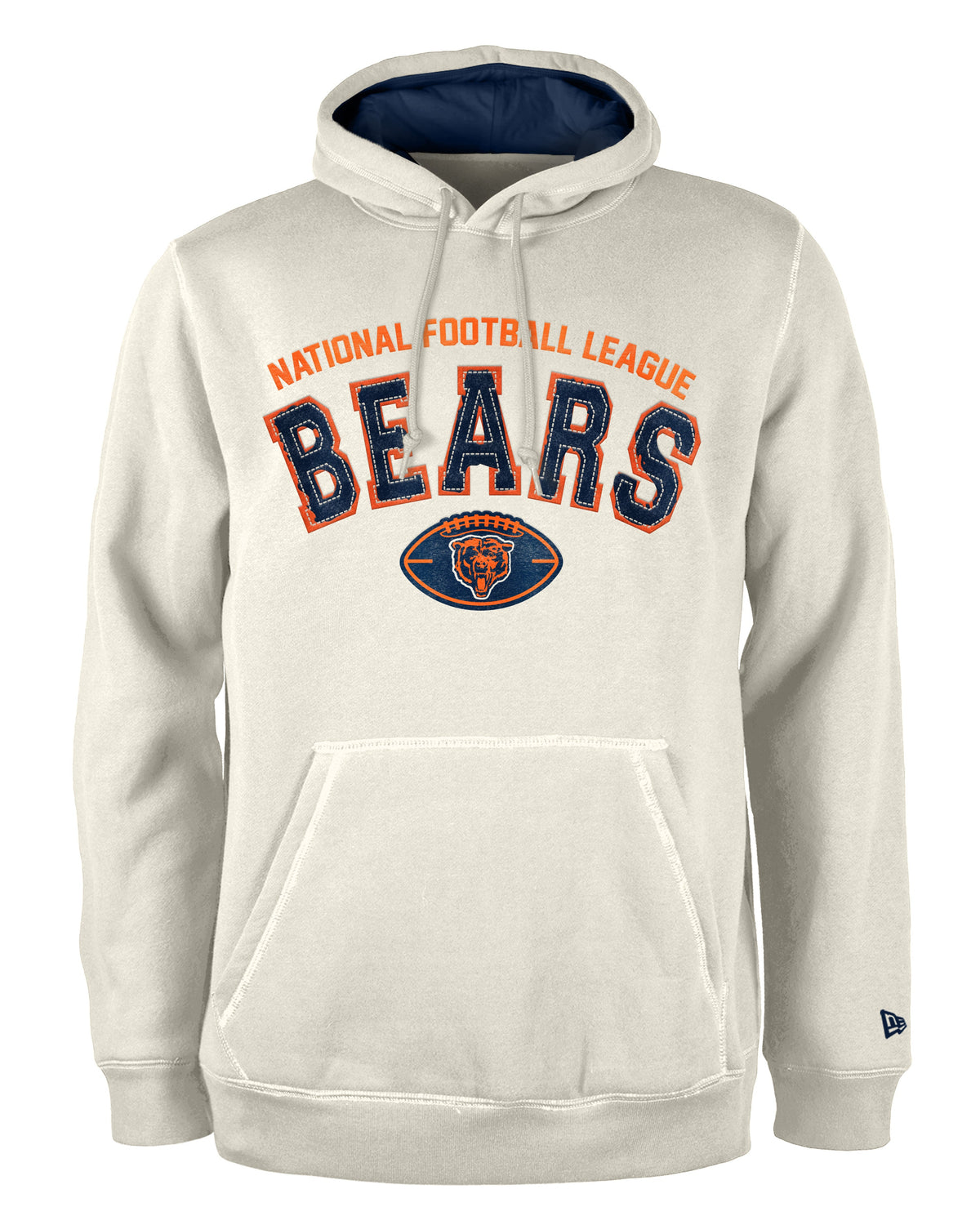 Chicago Bears New Era Stone Historic Pullover Hoodie for Men product image 1, provided for visual reference and product