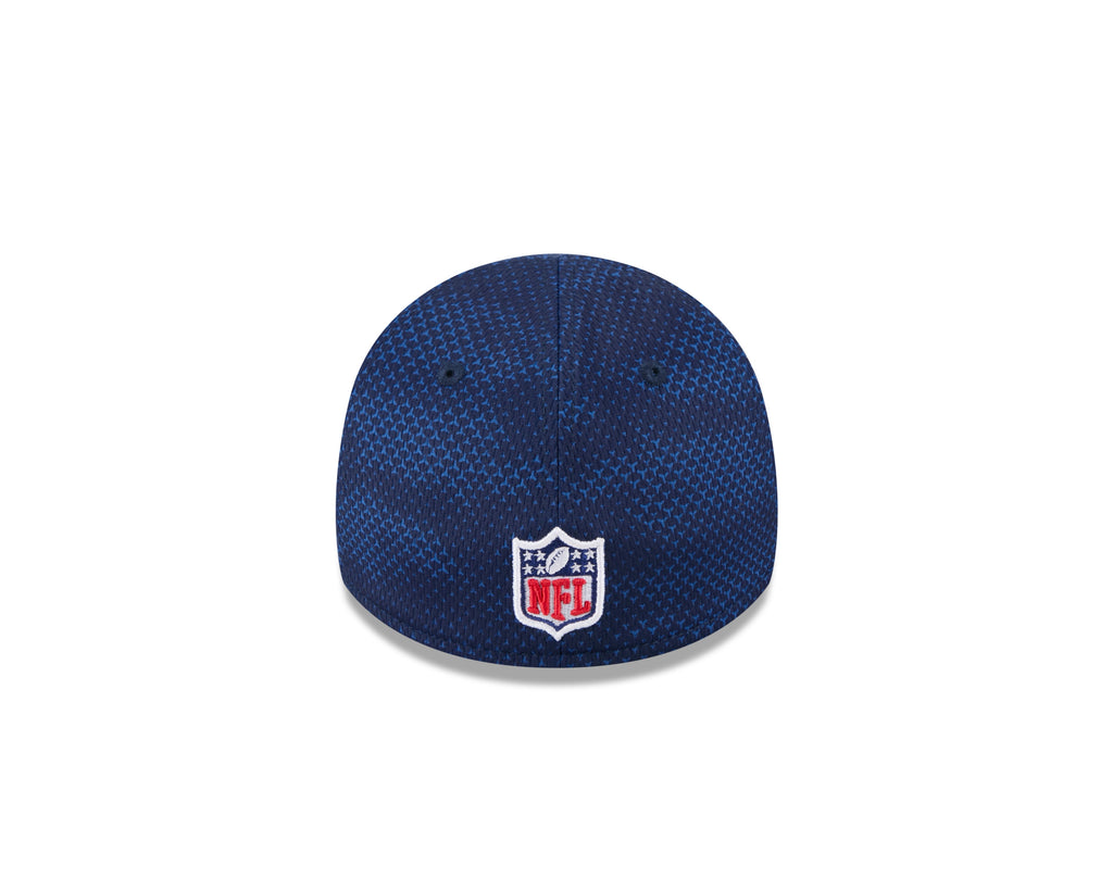 Dallas Cowboys New Era 2024 Sideline Navy 39THIRTY Flex Hat for Men product image 7, provided for visual reference and