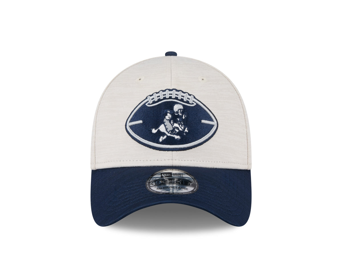Dallas Cowboys New Era 2024 Sideline Historic 39THIRTY Flex Hat for Men product image 3, provided for visual reference and