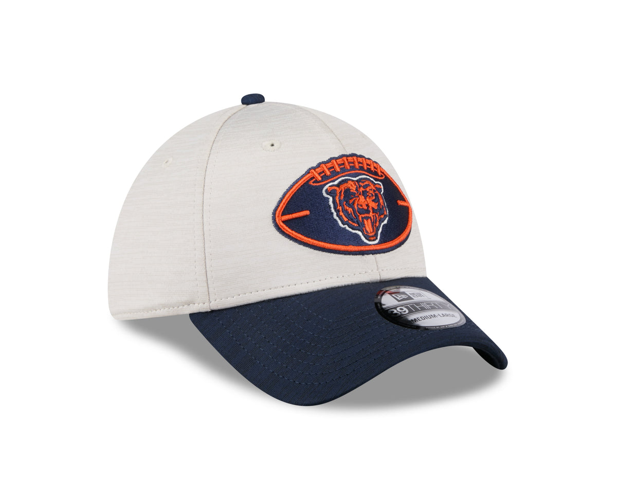 Chicago Bears New Era 2024 Sideline Historic 39THIRTY Flex Hat for Men product image 3, provided for visual reference and