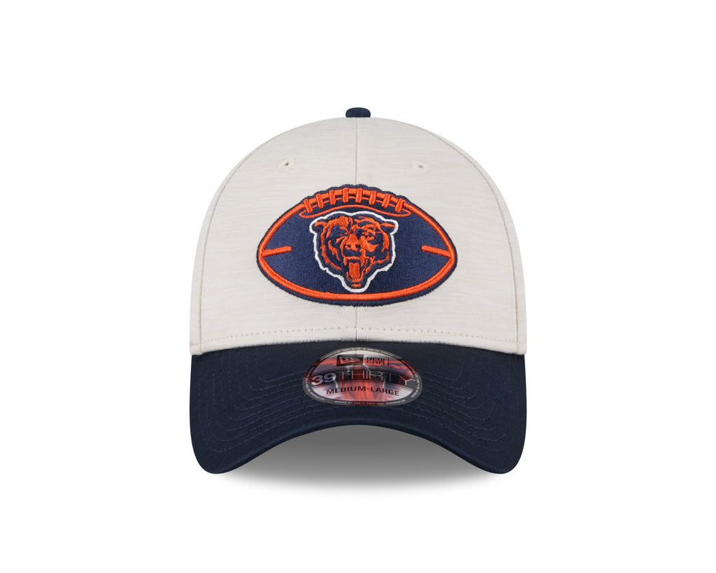 Chicago Bears New Era 2024 Sideline Historic 39THIRTY Flex Hat for Men product image 2, provided for visual reference and