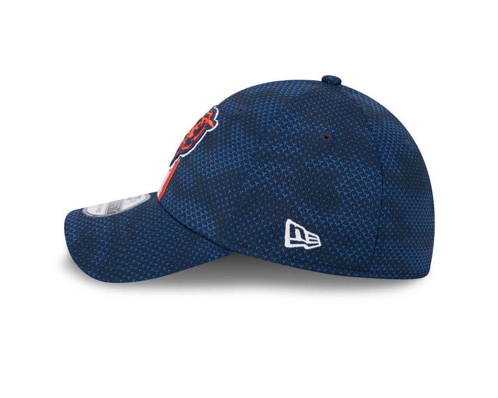 Chicago Bears New Era 2024 Sideline Navy Primary Logo 39THIRTY Flex Hat for Men product image 5, provided for visual