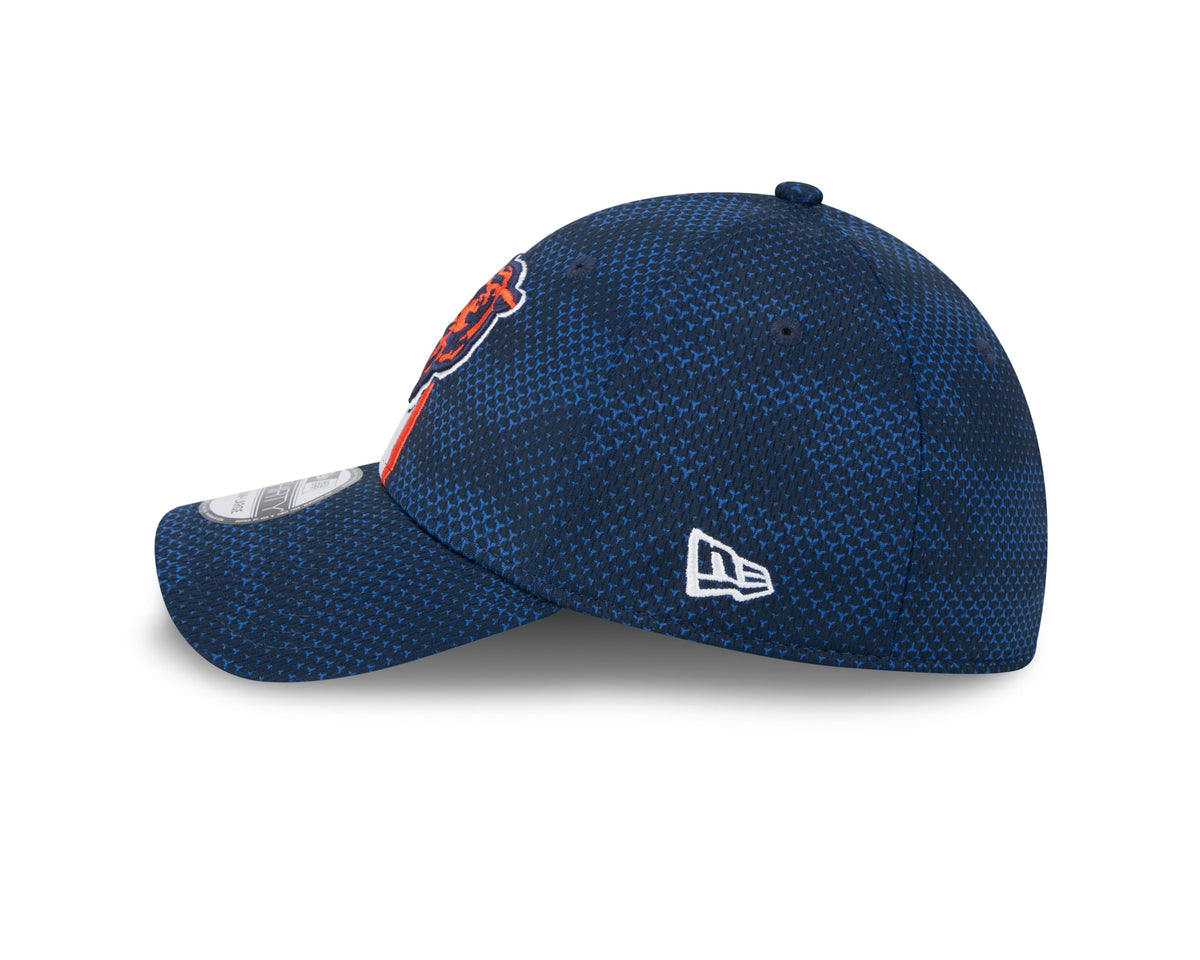 Chicago Bears New Era 2024 Sideline Navy Primary Logo 39THIRTY Flex Hat for Men product image 5, provided for visual
