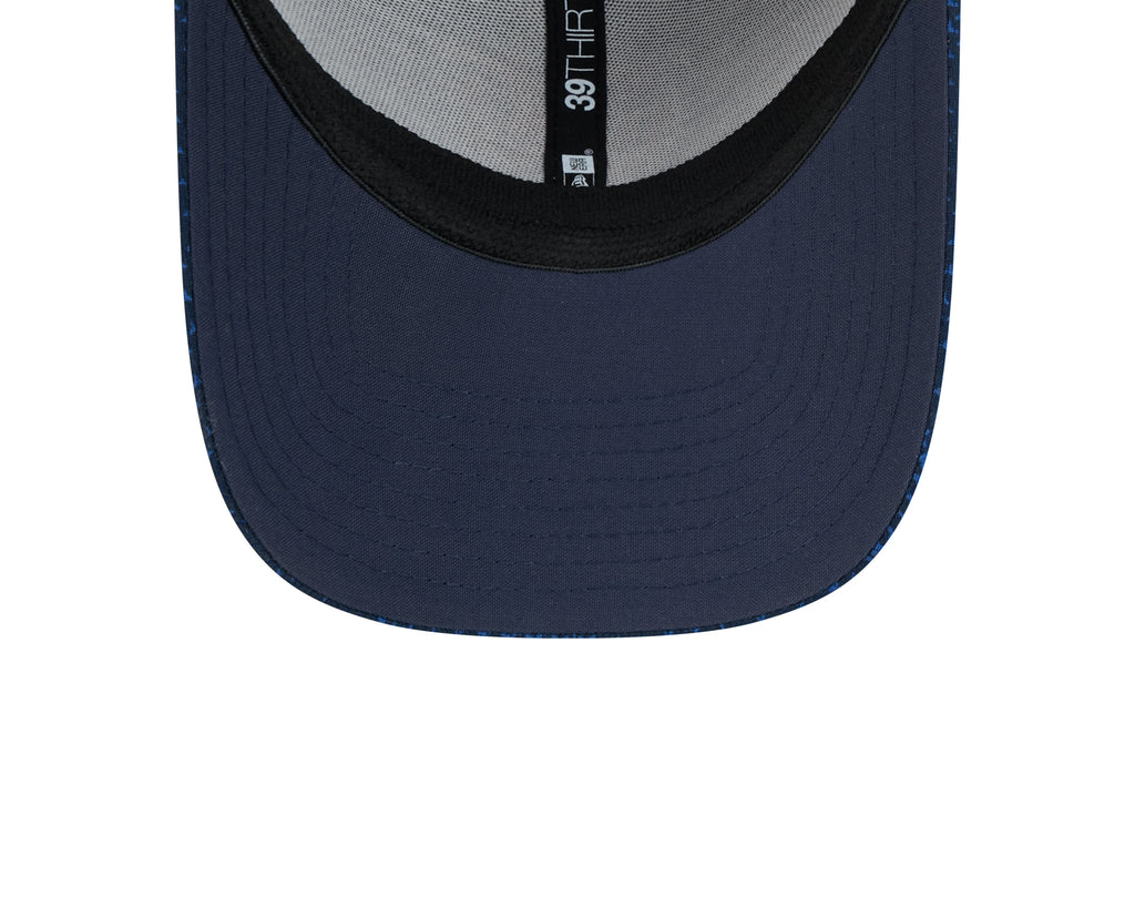 Chicago Bears New Era 2024 Sideline Navy Primary Logo 39THIRTY Flex Hat for Men product image 7, provided for visual