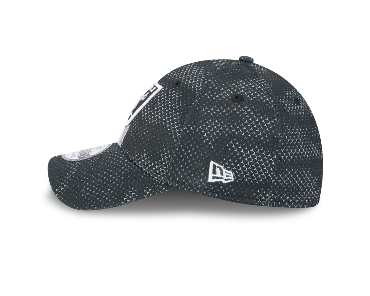 Las Vegas Raiders New Era 2024 Sideline Black 39THIRTY Flex Hat for Men product image 6, provided for visual reference and