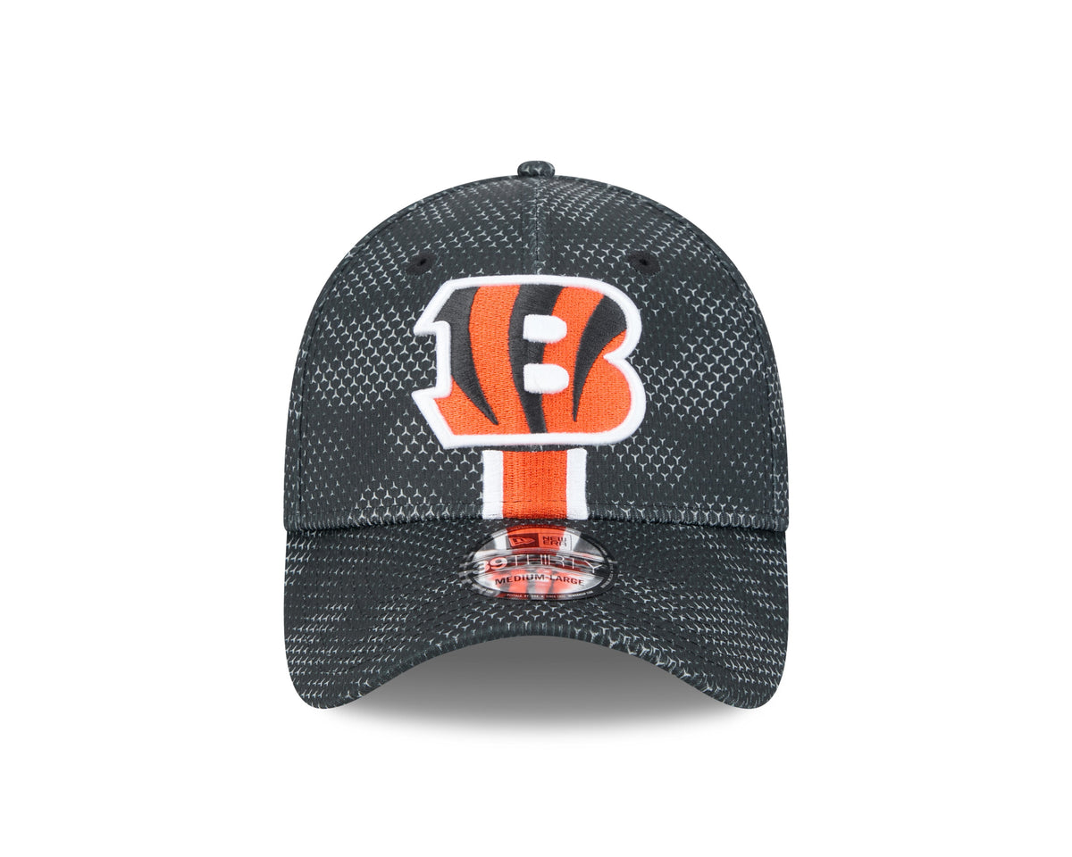 Cincinnati Bengals New Era 2024 Sideline Black 39THIRTY Flex Hat for Men product image 2, provided for visual reference and