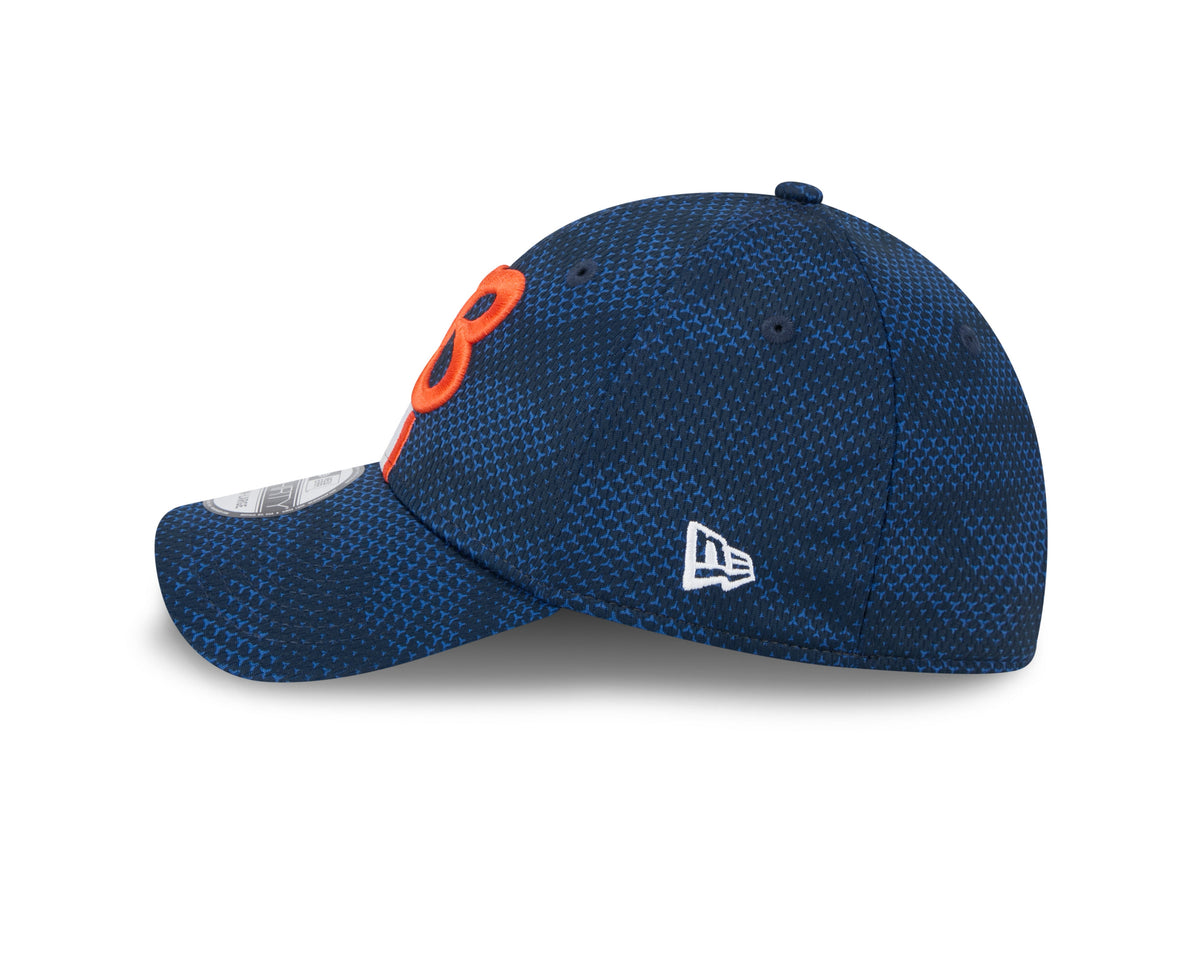 Chicago Bears New Era 2024 Sideline Navy Alternate Logo 39THIRTY Flex Hat for Men product image 4, provided for visual