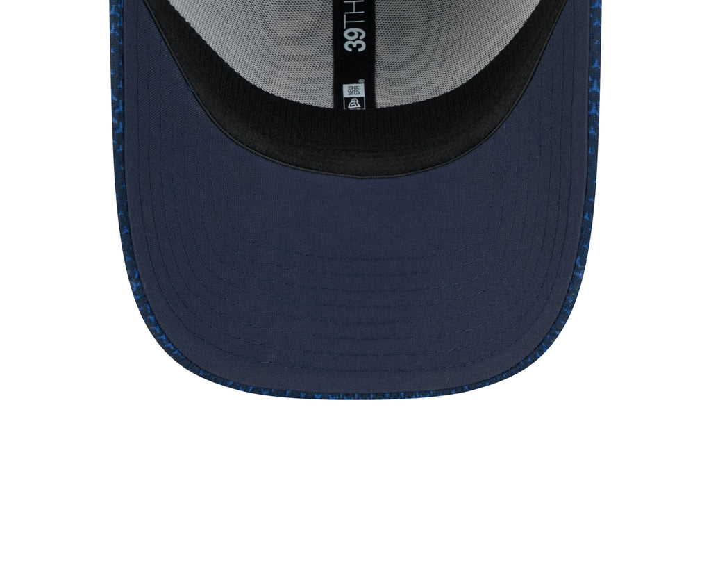 Chicago Bears New Era 2024 Sideline Navy Alternate Logo 39THIRTY Flex Hat for Men product image 6, provided for visual