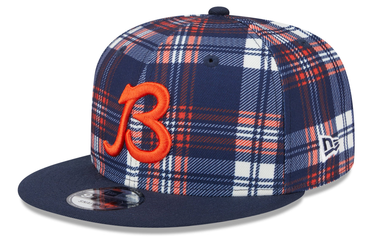 Chicago Bears New Era 2024 NFL Sideline Statement Navy B 9FIFTY Snapback Hat product image 1, provided for visual reference