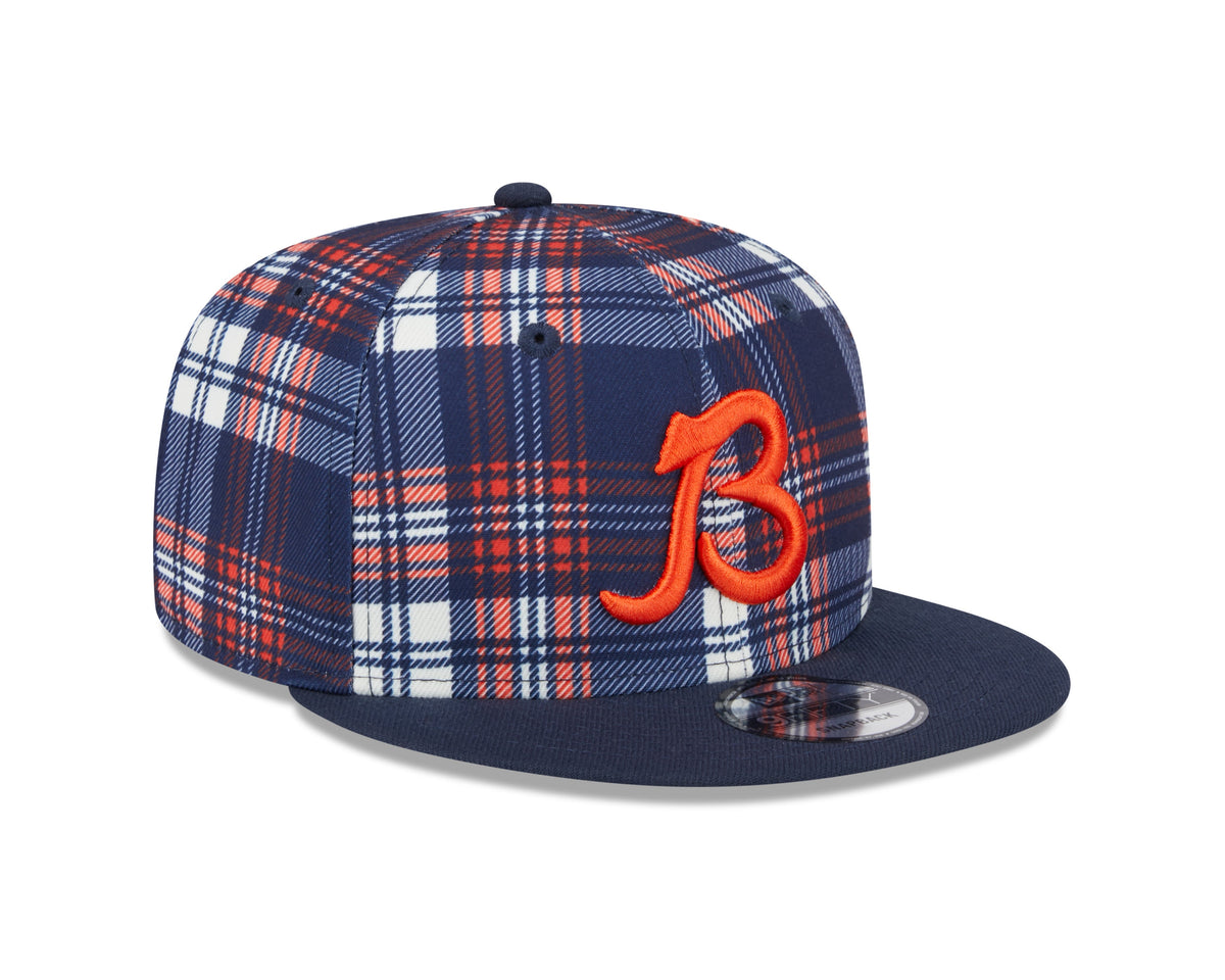 Chicago Bears New Era 2024 NFL Sideline Statement Navy B 9FIFTY Snapback Hat product image 3, provided for visual reference