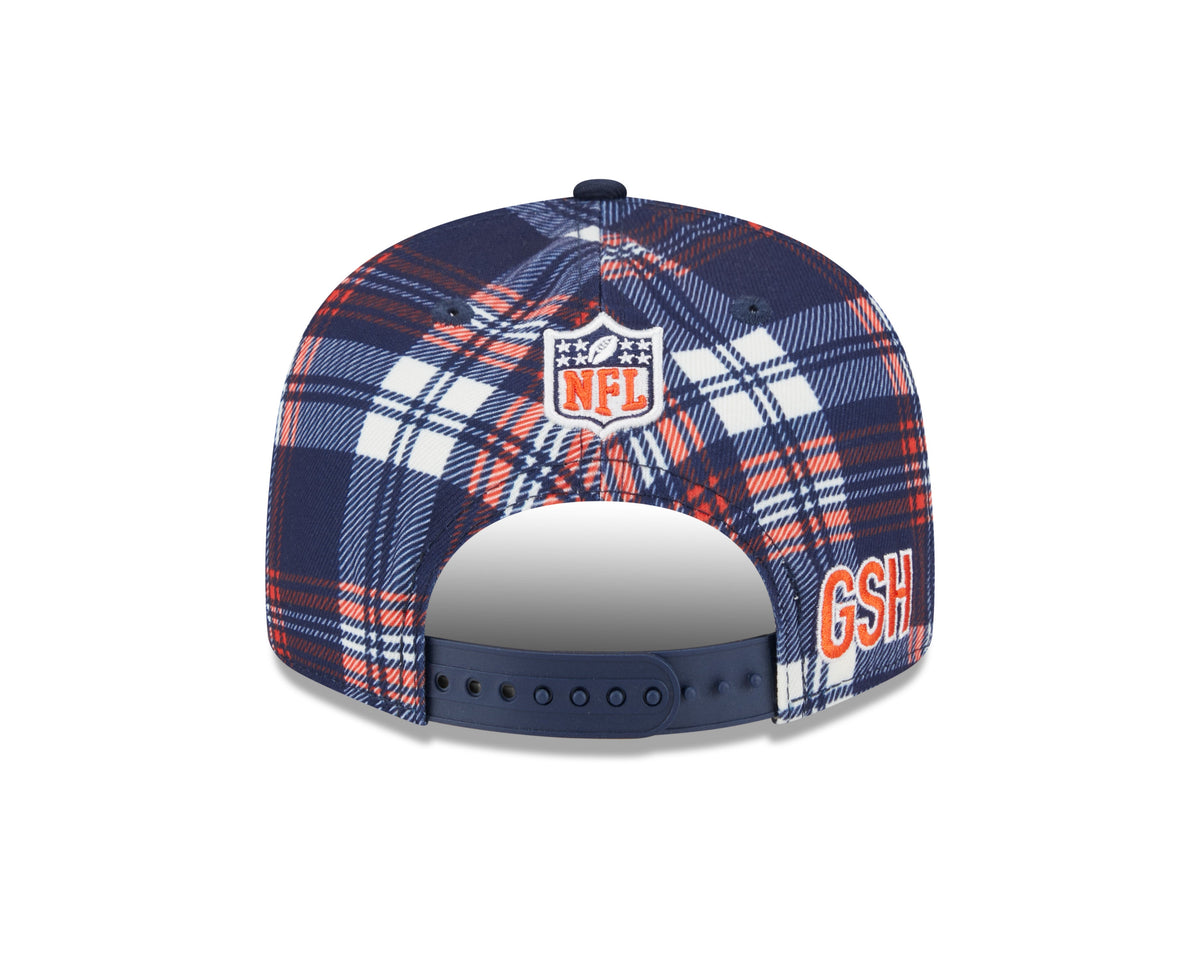 Chicago Bears New Era 2024 NFL Sideline Statement Navy B 9FIFTY Snapback Hat product image 6, provided for visual reference
