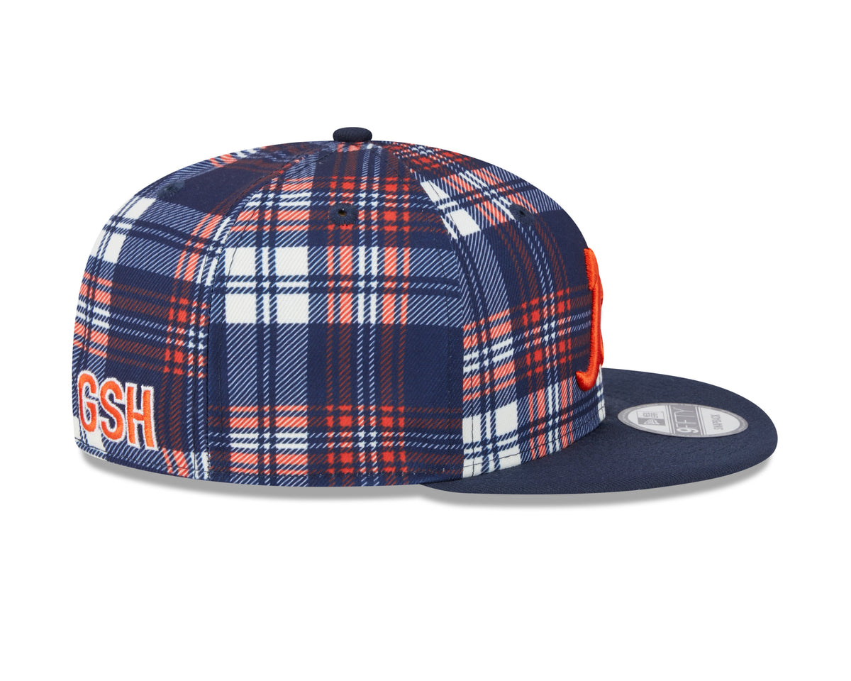 Chicago Bears New Era 2024 NFL Sideline Statement Navy B 9FIFTY Snapback Hat product image 4, provided for visual reference