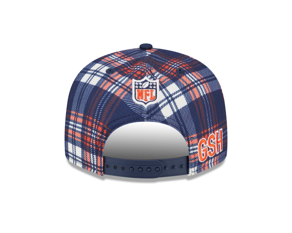 Chicago Bears New Era 2024 NFL Sideline Statement Navy Primary 9FIFTY Snapback Hat product image 5, provided for visual