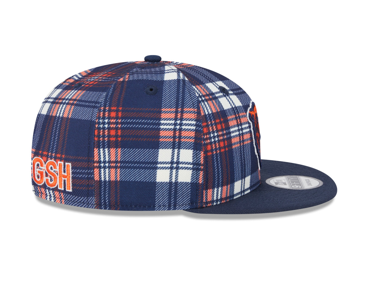Chicago Bears New Era 2024 NFL Sideline Statement Navy Primary 9FIFTY Snapback Hat product image 6, provided for visual