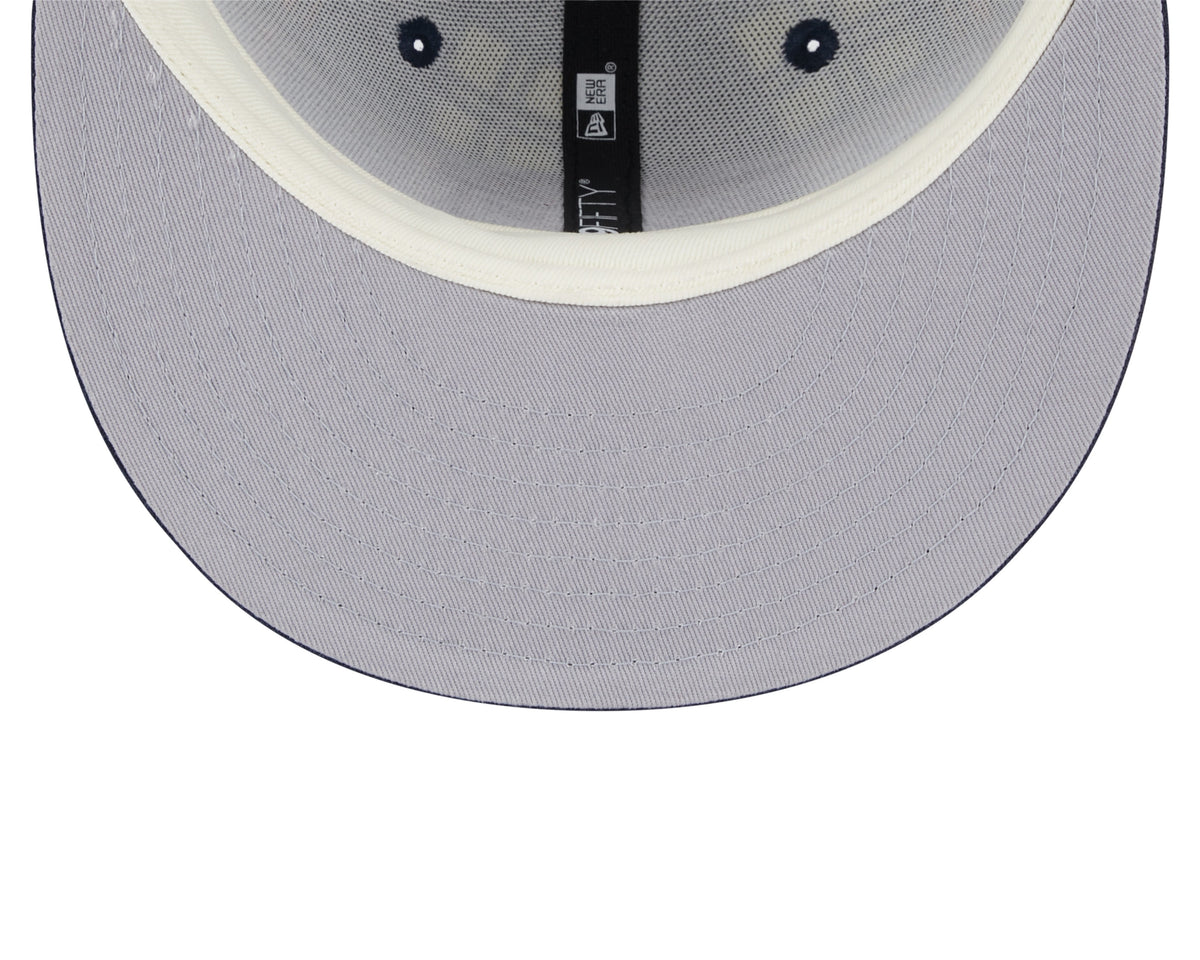 Chicago Bears New Era 2024 NFL Sideline Statement Navy Primary 9FIFTY Snapback Hat product image 7, provided for visual