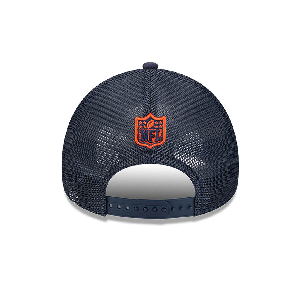 Chicago Bears New Era 2024 Sideline Historic Stone/Navy 9FORTY A-Frame Adjustable Hat for Men product image 6, provided for