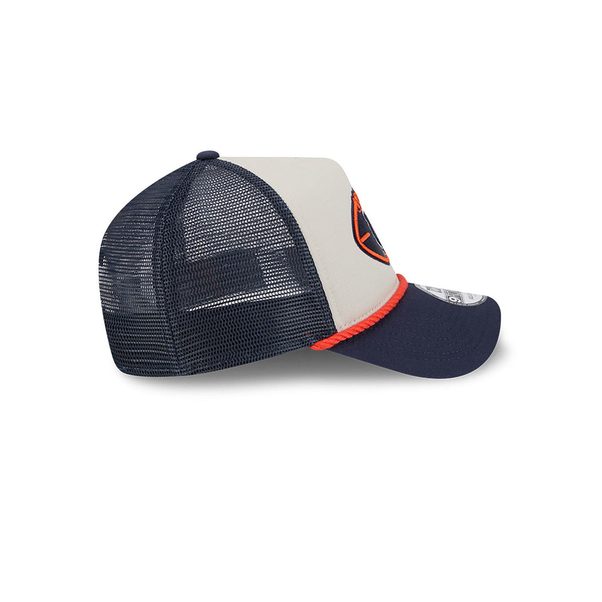 Chicago Bears New Era 2024 Sideline Historic Stone/Navy 9FORTY A-Frame Adjustable Hat for Men product image 4, provided for