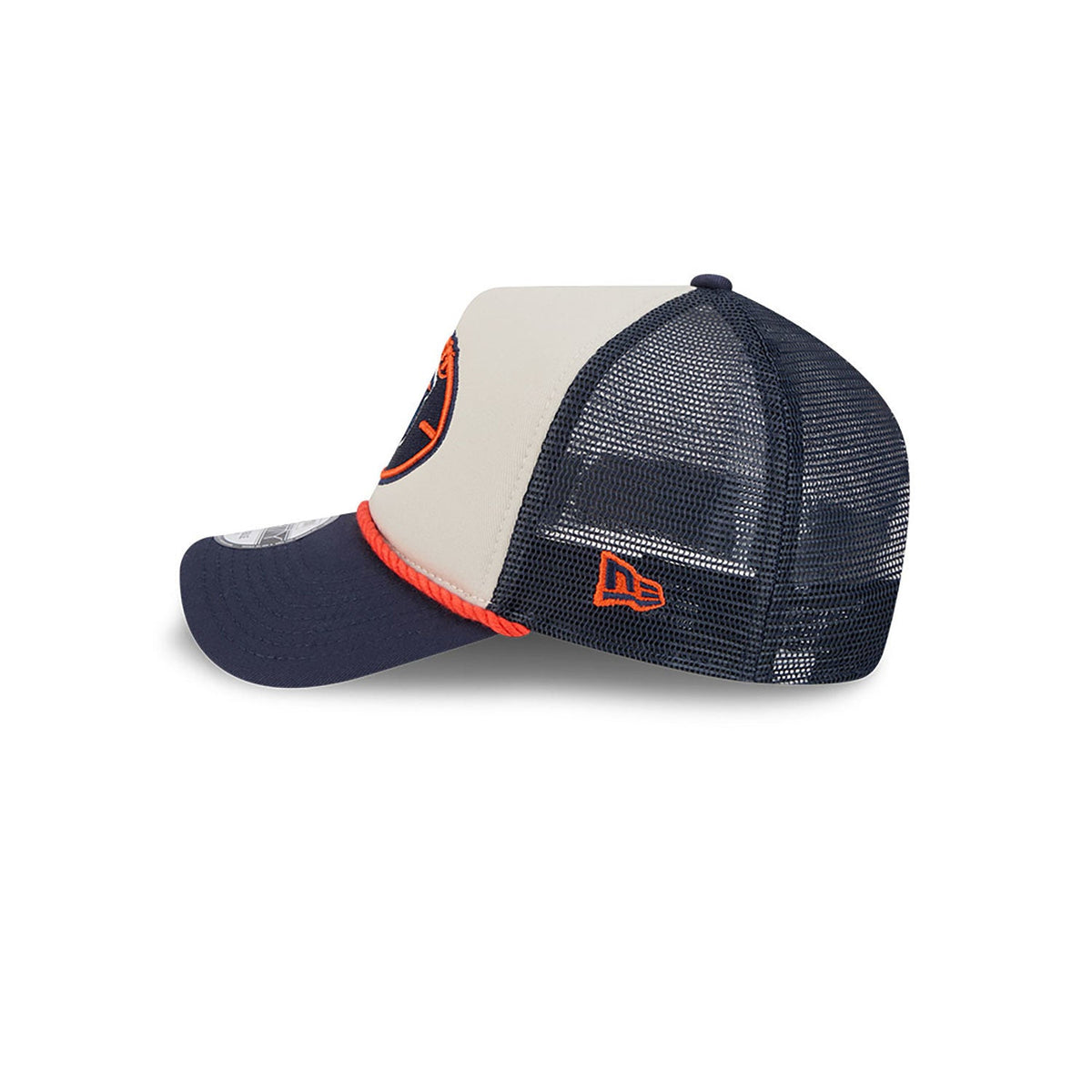 Chicago Bears New Era 2024 Sideline Historic Stone/Navy 9FORTY A-Frame Adjustable Hat for Men product image 5, provided for