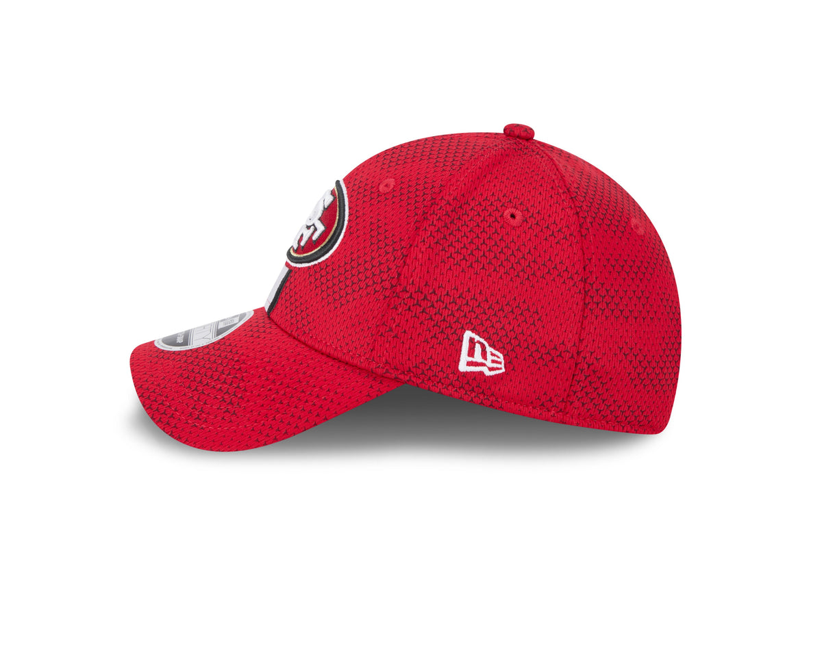 San Francisco 49ers New Era 2024 Sideline Scarlet 9FORTY Adjustable Hat for Men product image 5, provided for visual