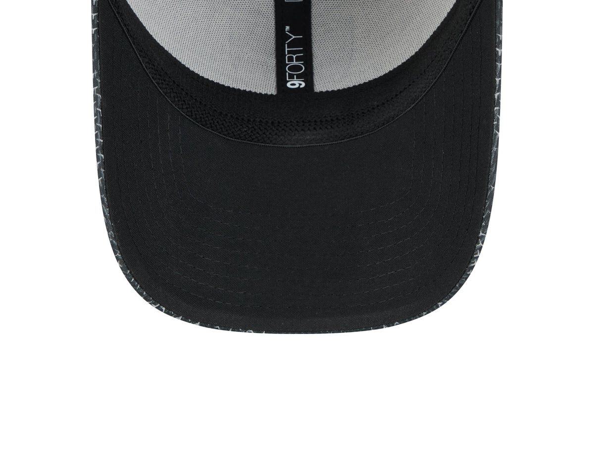 Las Vegas Raiders New Era 2024 Sideline Black 9FORTY Adjustable Hat for Men product image 8, provided for visual reference