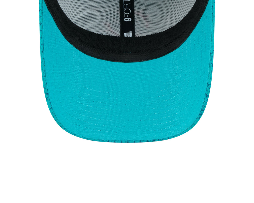 Miami Dolphins New Era 2024 Sideline Black 9FORTY Adjustable Hat for Men product image 8, provided for visual reference and