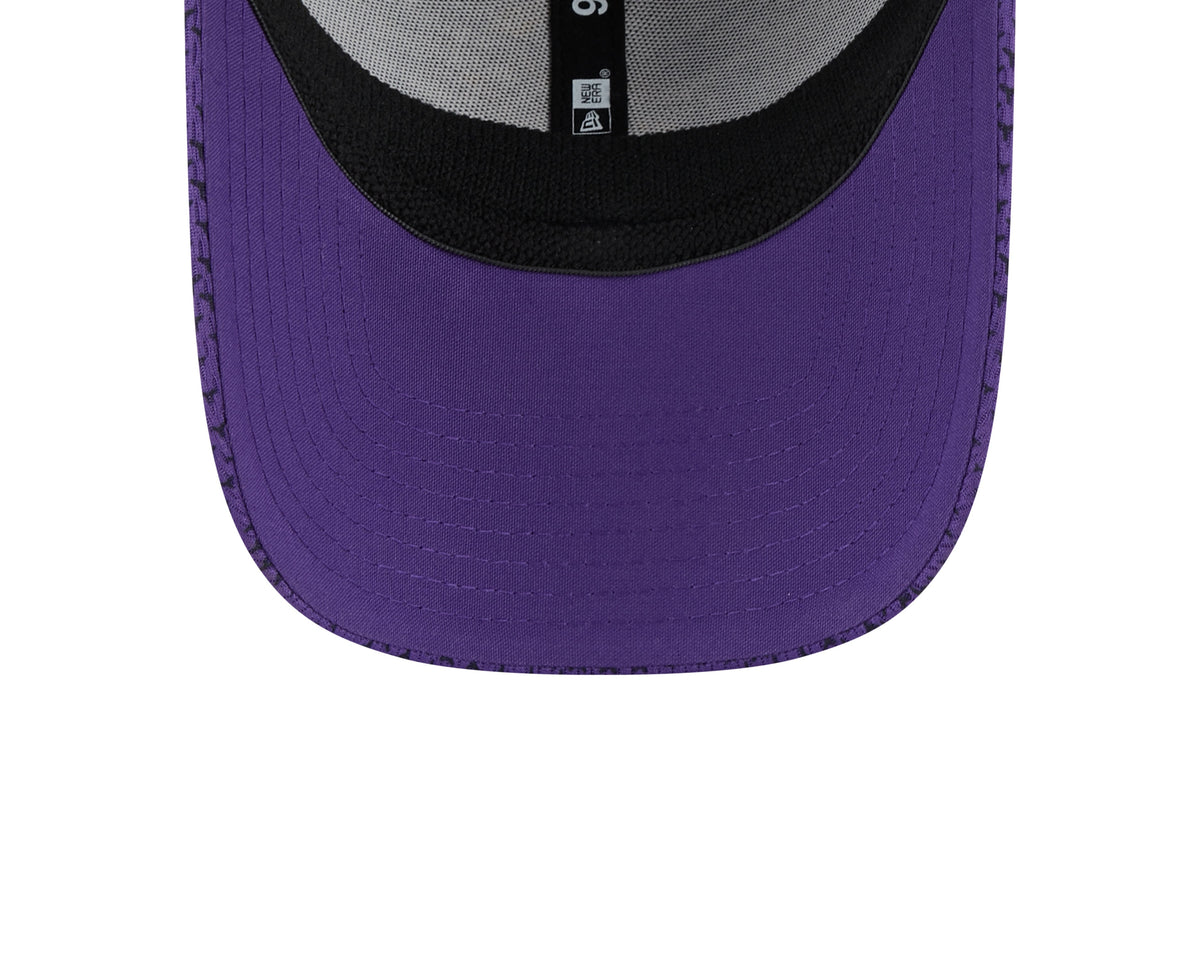 Minnesota Vikings New Era 2024 Sideline Purple 9FORTY Adjustable Hat for Men product image 8, provided for visual reference