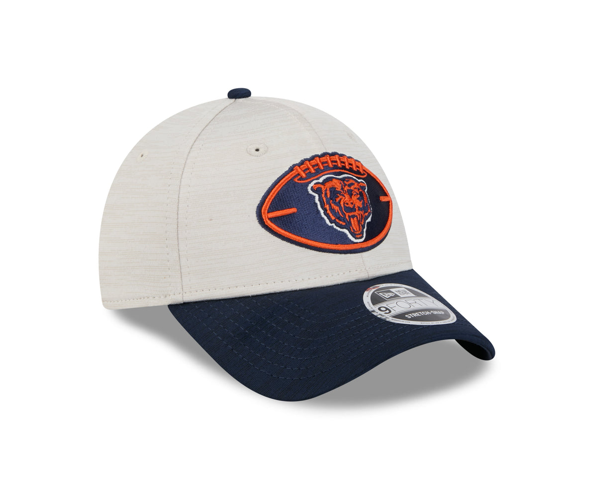 Chicago Bears New Era 2024 Sideline Historic 9FORTY Adjustable Hat for Men product image 3, provided for visual reference
