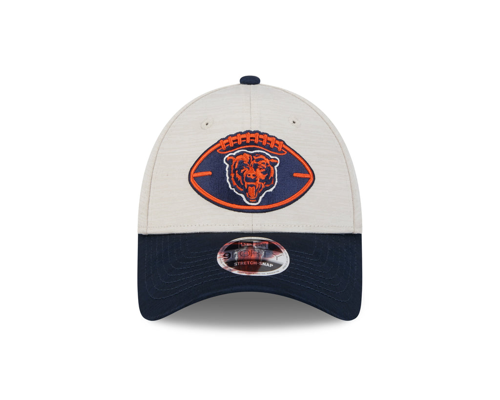 Chicago Bears New Era 2024 Sideline Historic 9FORTY Adjustable Hat for Men product image 2, provided for visual reference