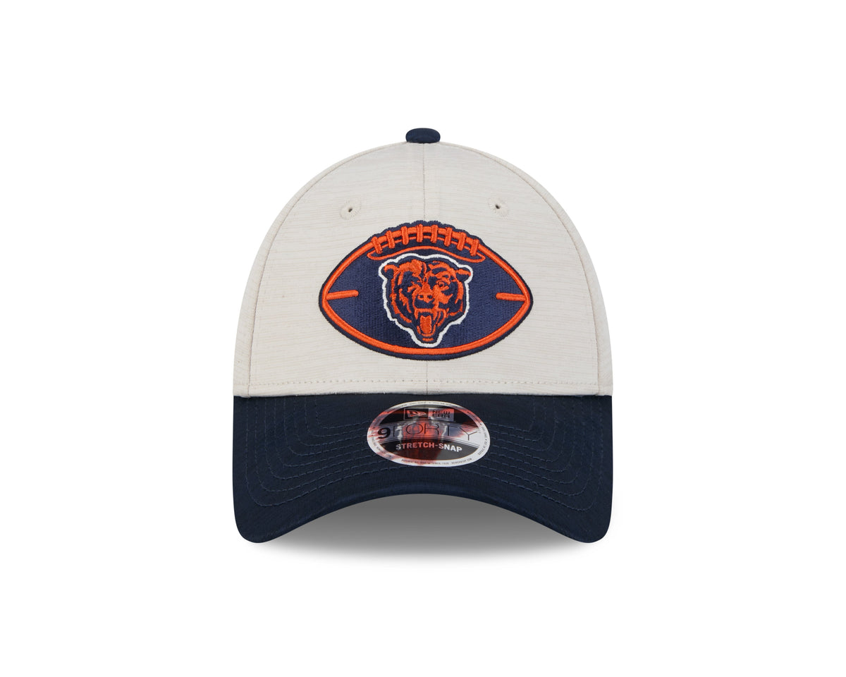 Chicago Bears New Era 2024 Sideline Historic 9FORTY Adjustable Hat for Men product image 2, provided for visual reference