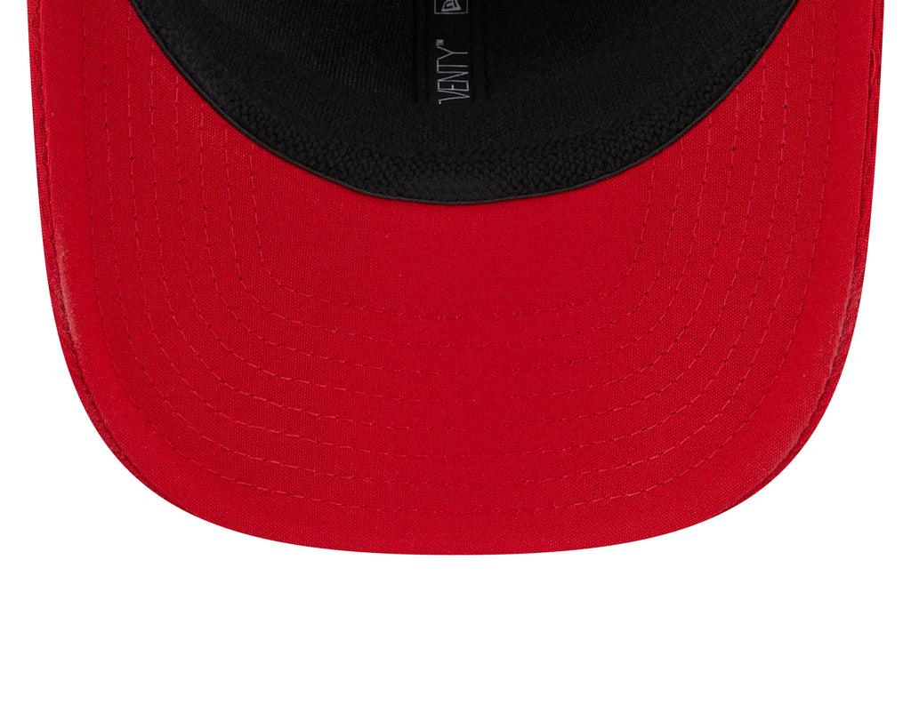 San Francisco 49ers New Era 2024 Sideline Scarlet 9SEVENTY Adjustable Hat for Men product image 7, provided for visual