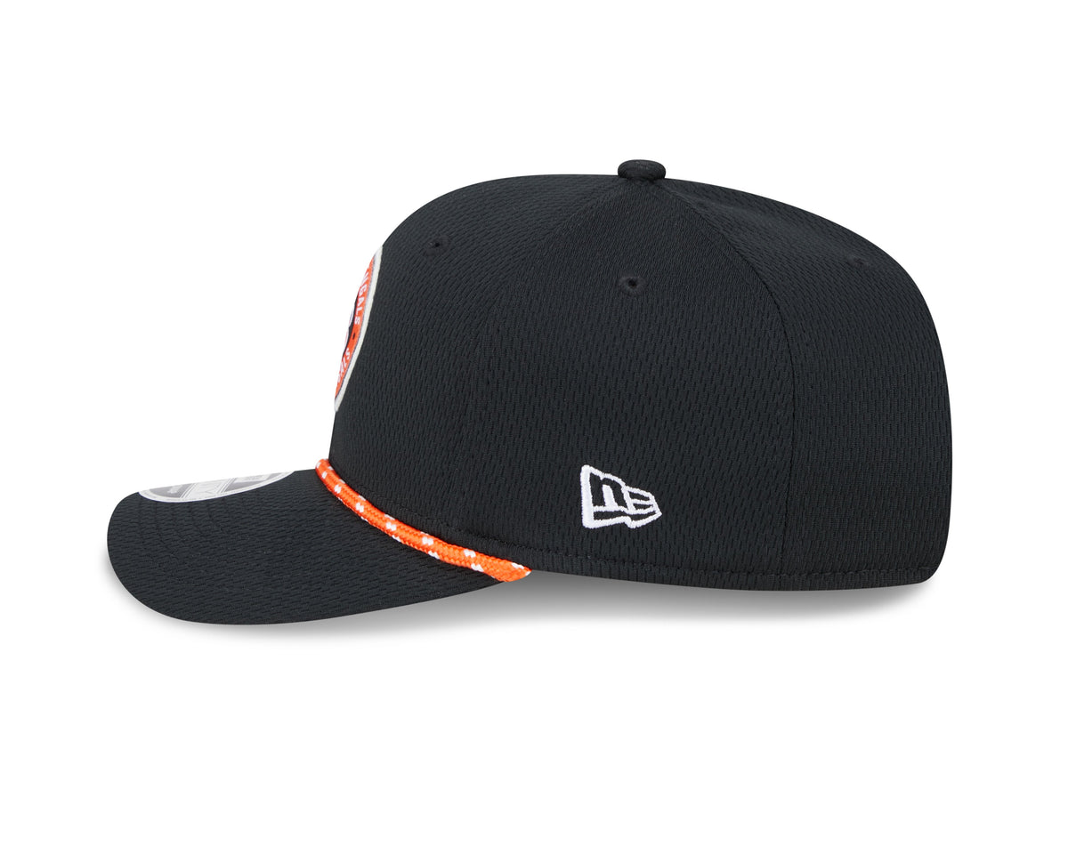 Cincinnati Bengals New Era 2024 Sideline Black 9SEVENTY Adjustable Hat for Men product image 5, provided for visual