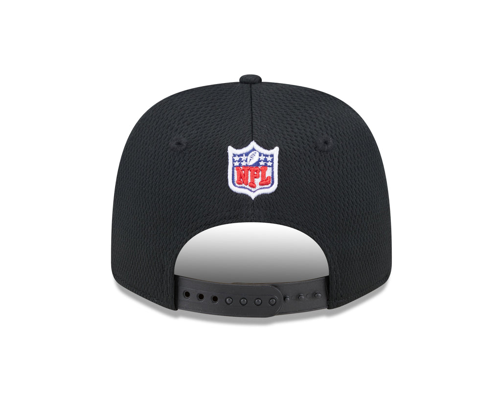 Las Vegas Raiders New Era 2024 Sideline Black 9SEVENTY Adjustable Hat for Men product image 7, provided for visual reference