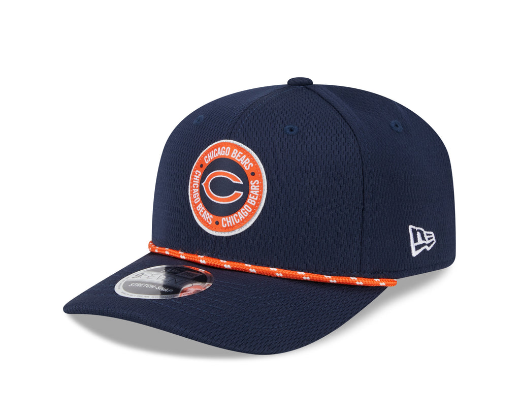 Chicago Bears New Era 2024 Sideline Navy Secondary 9SEVENTY Adjustable Hat for Men product image 3, provided for visual