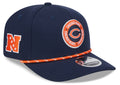 Chicago Bears New Era 2024 Sideline Navy Secondary 9SEVENTY Adjustable Hat for Men product image 1, provided for visual