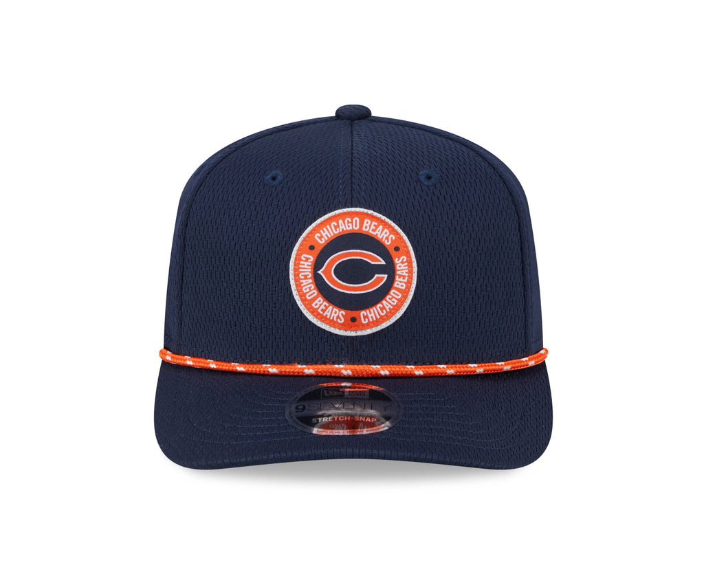Chicago Bears New Era 2024 Sideline Navy Secondary 9SEVENTY Adjustable Hat for Men product image 2, provided for visual