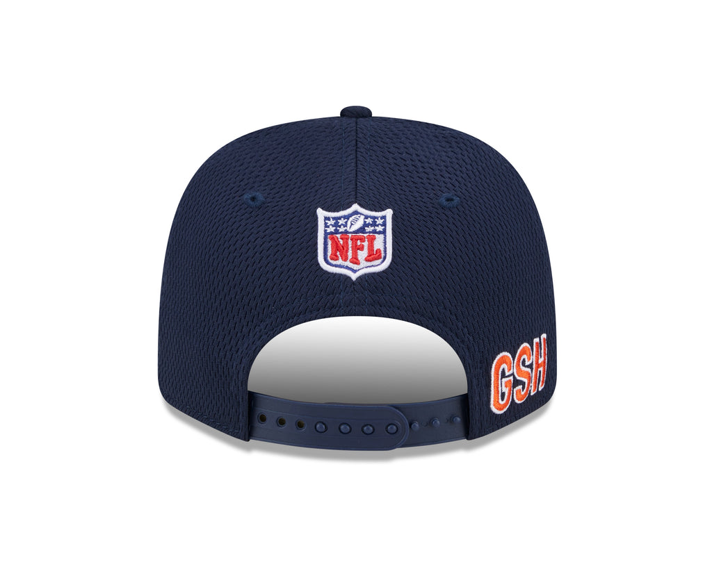 Chicago Bears New Era 2024 Sideline Navy Secondary 9SEVENTY Adjustable Hat for Men product image 6, provided for visual