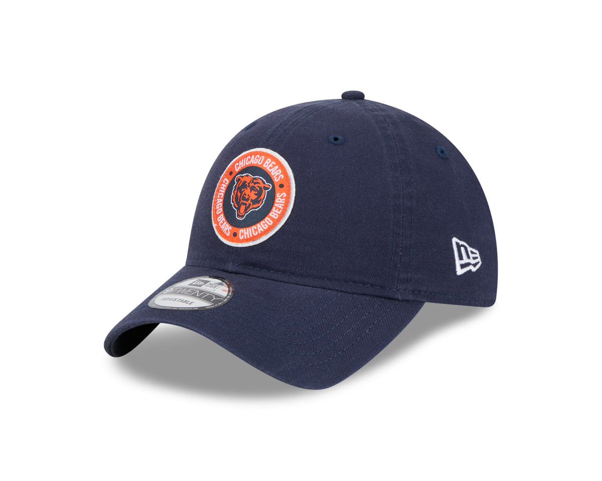 Chicago Bears 2024 NFL Sideline Navy Primary 9TWENTY Adjustable Hat for Men product image 3, provided for visual reference