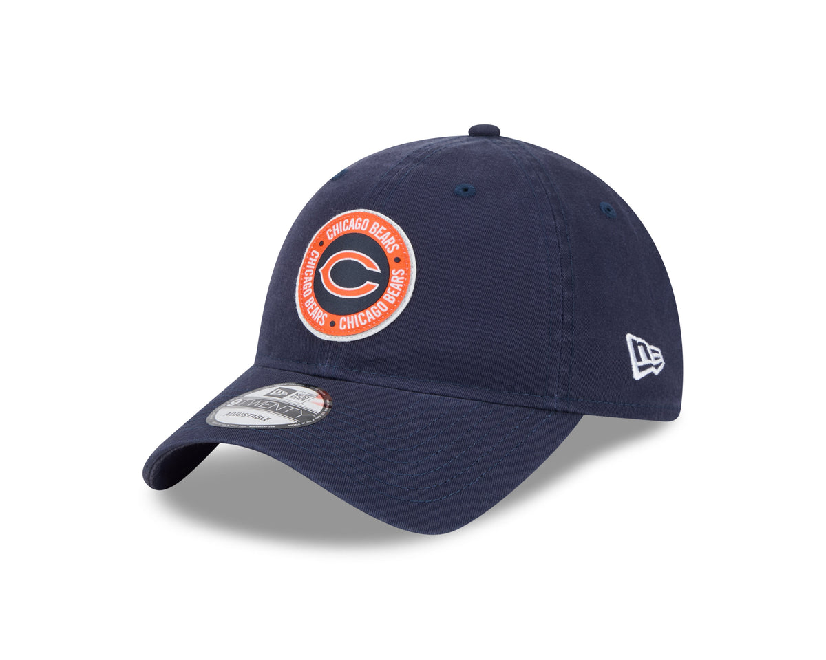 Chicago Bears 2024 NFL Sideline Navy C 9TWENTY Adjustable Hat for Men product image 3, provided for visual reference and
