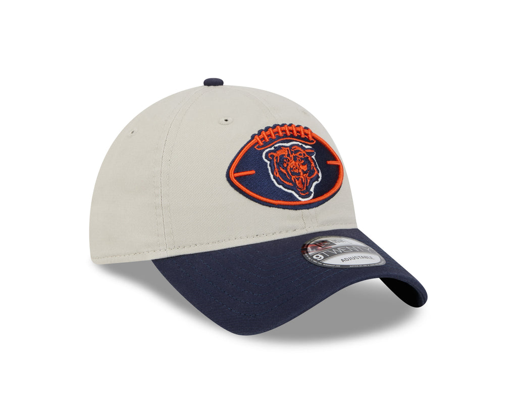 Chicago Bears 2024 NFL Sideline Historic 9TWENTY Adjustable Hat for Men product image 3, provided for visual reference and