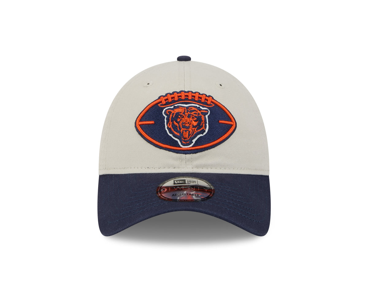 Chicago Bears 2024 NFL Sideline Historic 9TWENTY Adjustable Hat for Men product image 2, provided for visual reference and