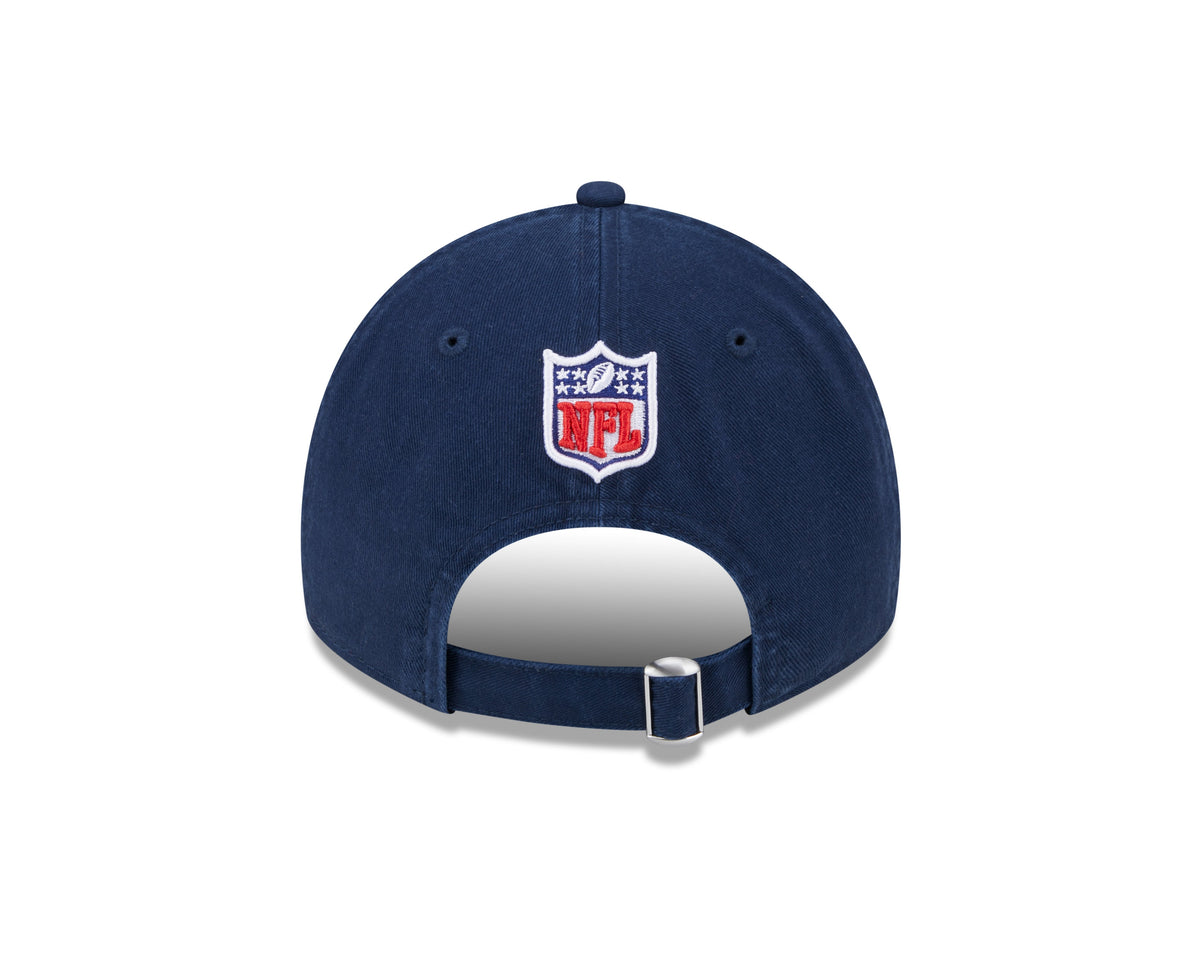 Dallas Cowboys 2024 Sideline Navy 9TWENTY Adjustable Hat product image 7, provided for visual reference and product detail