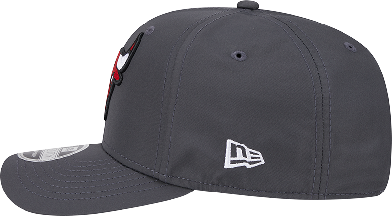 Chicago Bulls New Era Gray Performance 9SEVENTY Adjustable Hat product image 7, provided for visual reference and product