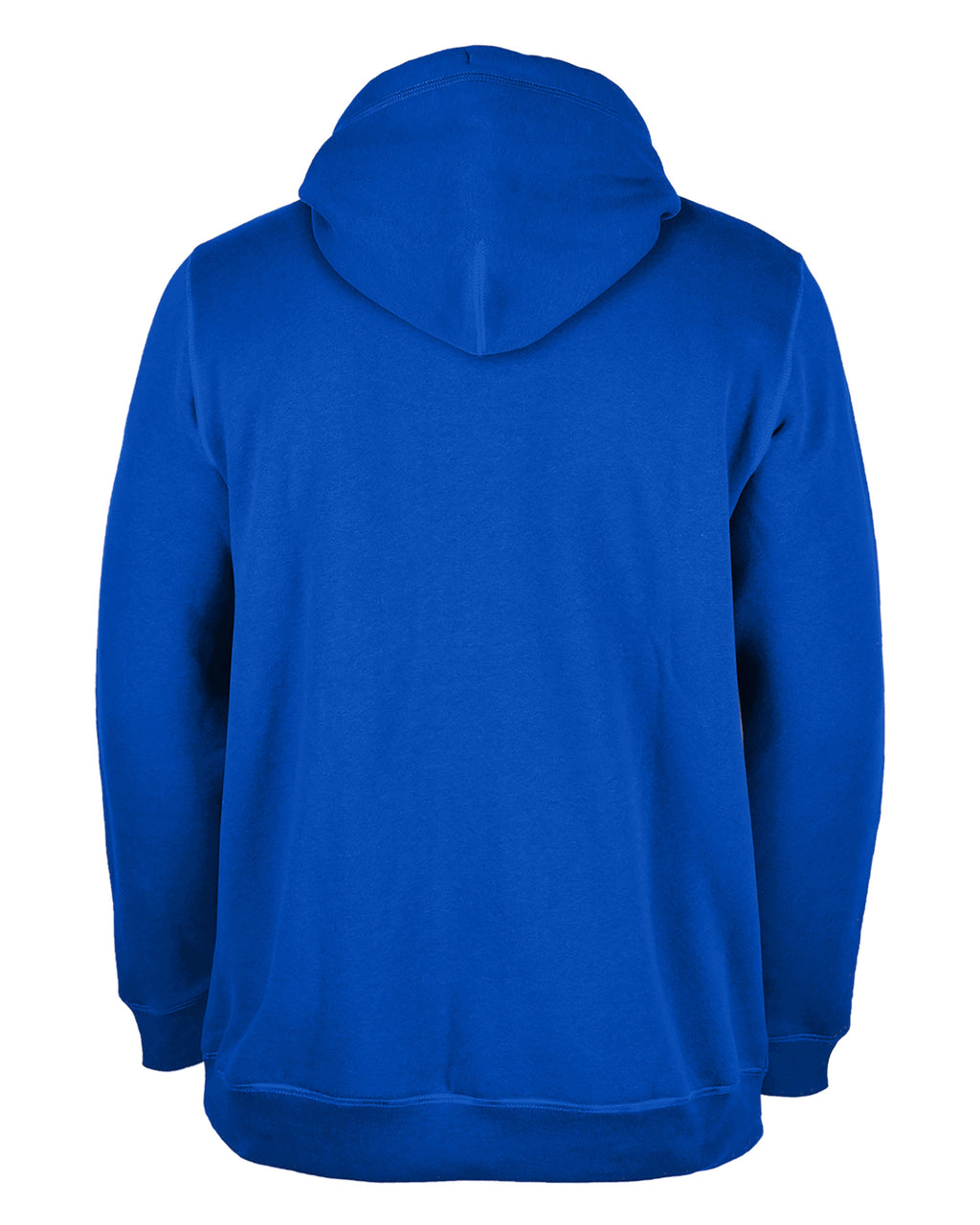 Mens Chicago Cubs New Era Heather Royal Primary Hoodie product image 2, provided for visual reference and product detail