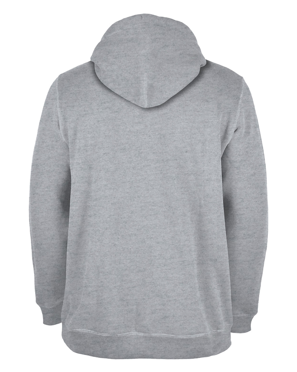 Mens Chicago Cubs New Era Gray Primary Hoodie product image 2, provided for visual reference and product detail review