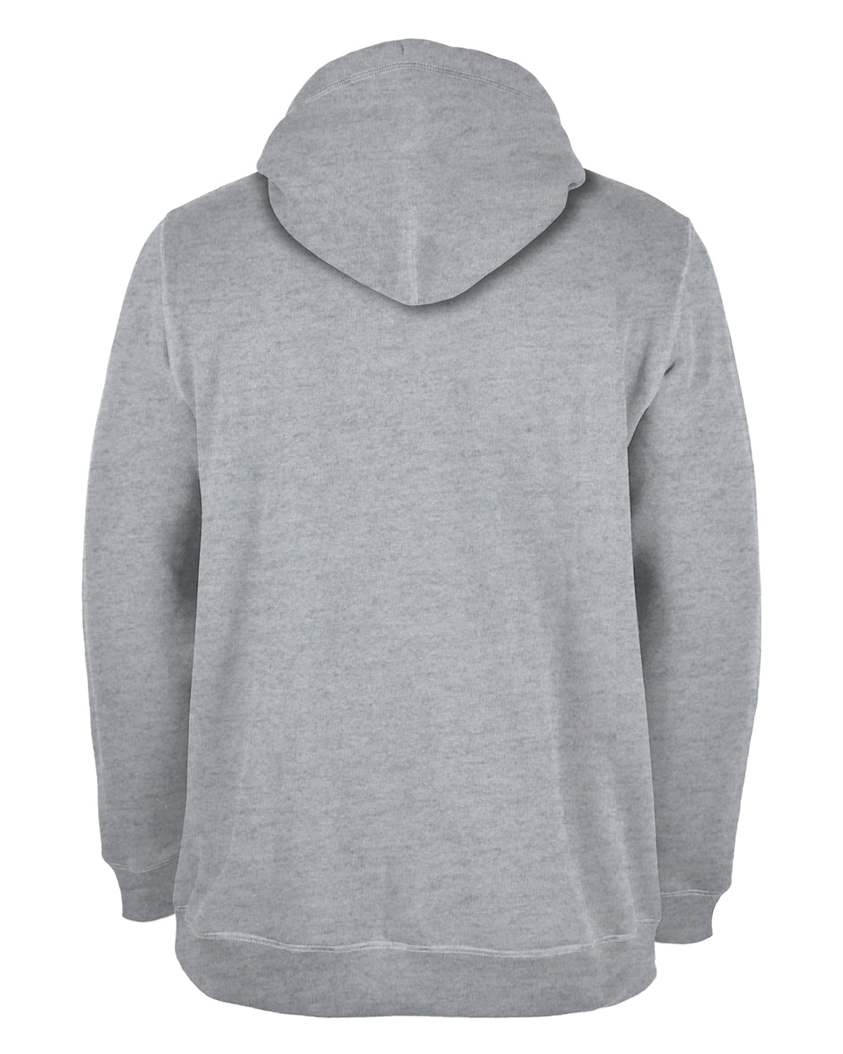 Mens Chicago Cubs New Era Gray Primary Hoodie product image 2, provided for visual reference and product detail review