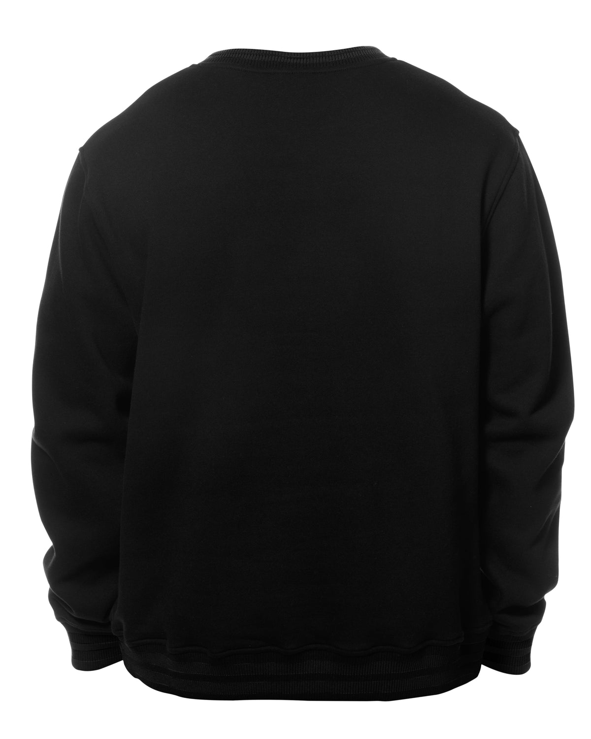 Mens Chicago Bulls New Era Black Crew Neck Sweatshirt product image 2, provided for visual reference and product detail